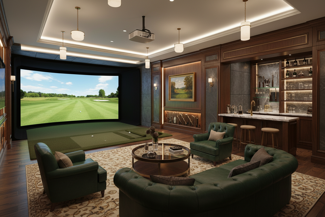 Golf Simulation Room