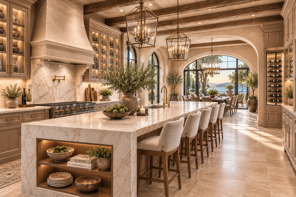Gourmet Kitchen Design & Luxury Appliances - Chef Kitchen Decor ...