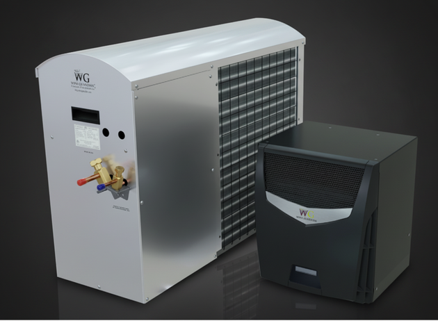 Wine Guardian split system fan-coil