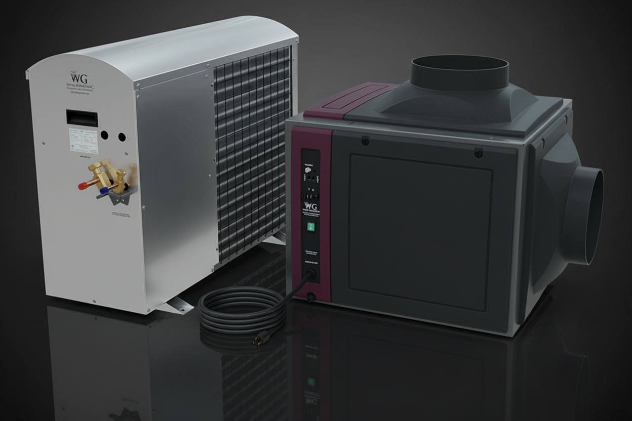 Wine Guardian split system condensing unit