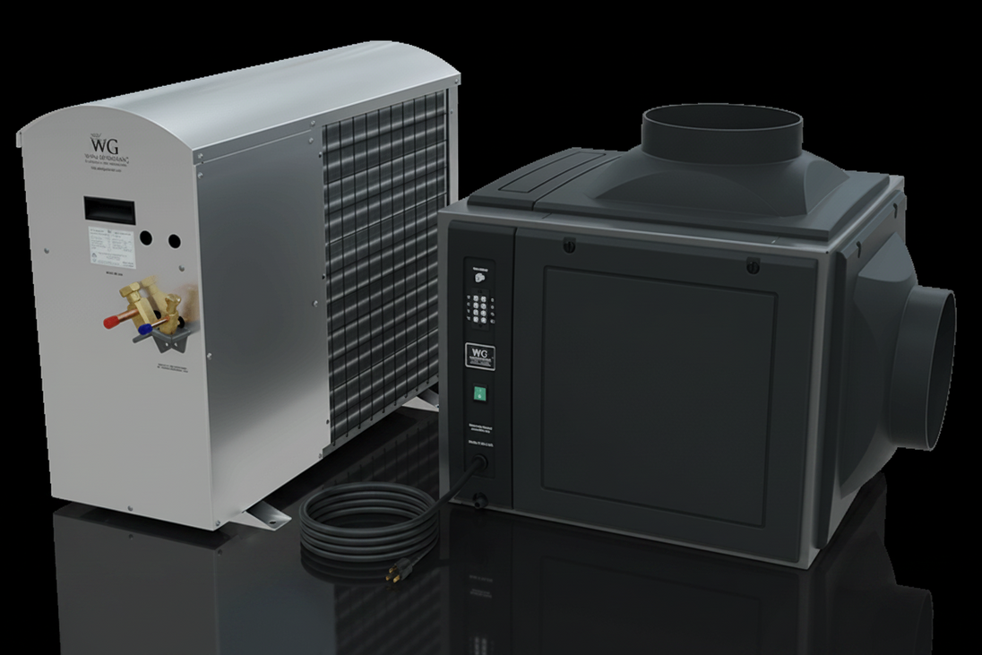 Wine Guardian Pro split system installation