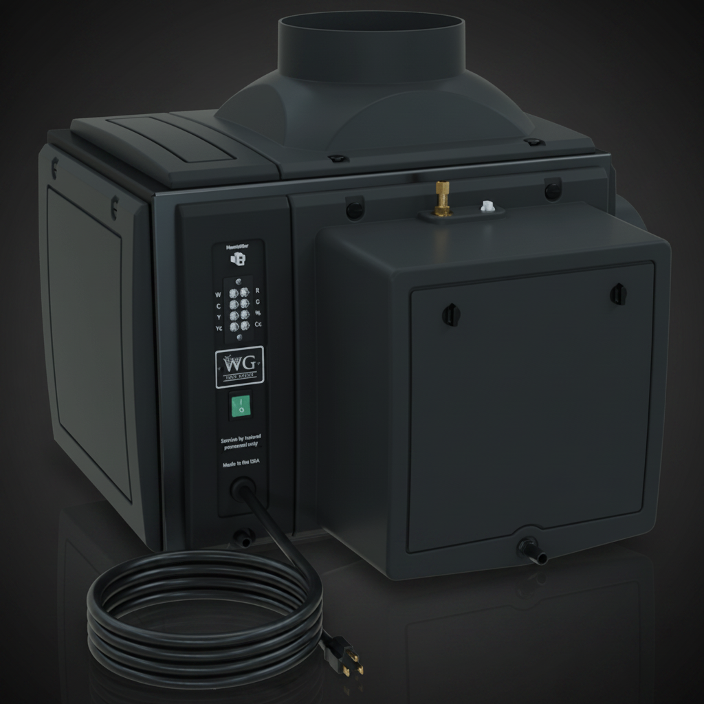 Wine Guardian Pro split system with humidifier