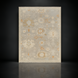Surya Antalya AAT-2300 area rug with subtle patterns in neutral earth tones and orange accents.