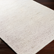 Surya Azalea AZA-2326 handmade area rug, light beige, black, and light gray, 100% recycled PET yarn.
