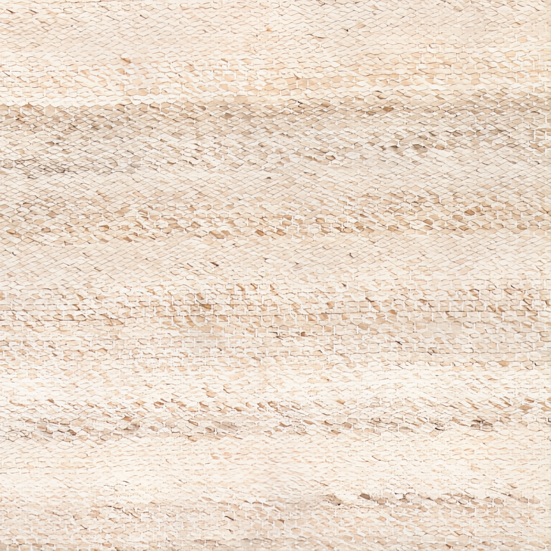 Surya Abby ABB-2301 hand-woven area rug with a subtle, textured beige and cream pattern.