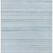 Light blue, hand-loomed recycled PET yarn rug with subtle horizontal texture.