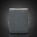Surya Adalei modern accent chair with gray polyester-linen cover and tailored design.