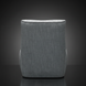 Surya Adalei modern accent chair with gray polyester-linen cover and tailored design.