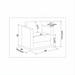 Line drawing of the Surya Glendon Swivel Chair with dimensions: 28"H x 30"W x 28"D.
