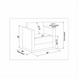 Line drawing of the Surya Glendon Swivel Chair with dimensions: 28"H x 30"W x 28"D.