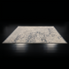 Hand-knotted wool area rug, Cappadocia CPP-5035, with traditional charcoal, wheat, and light beige design.