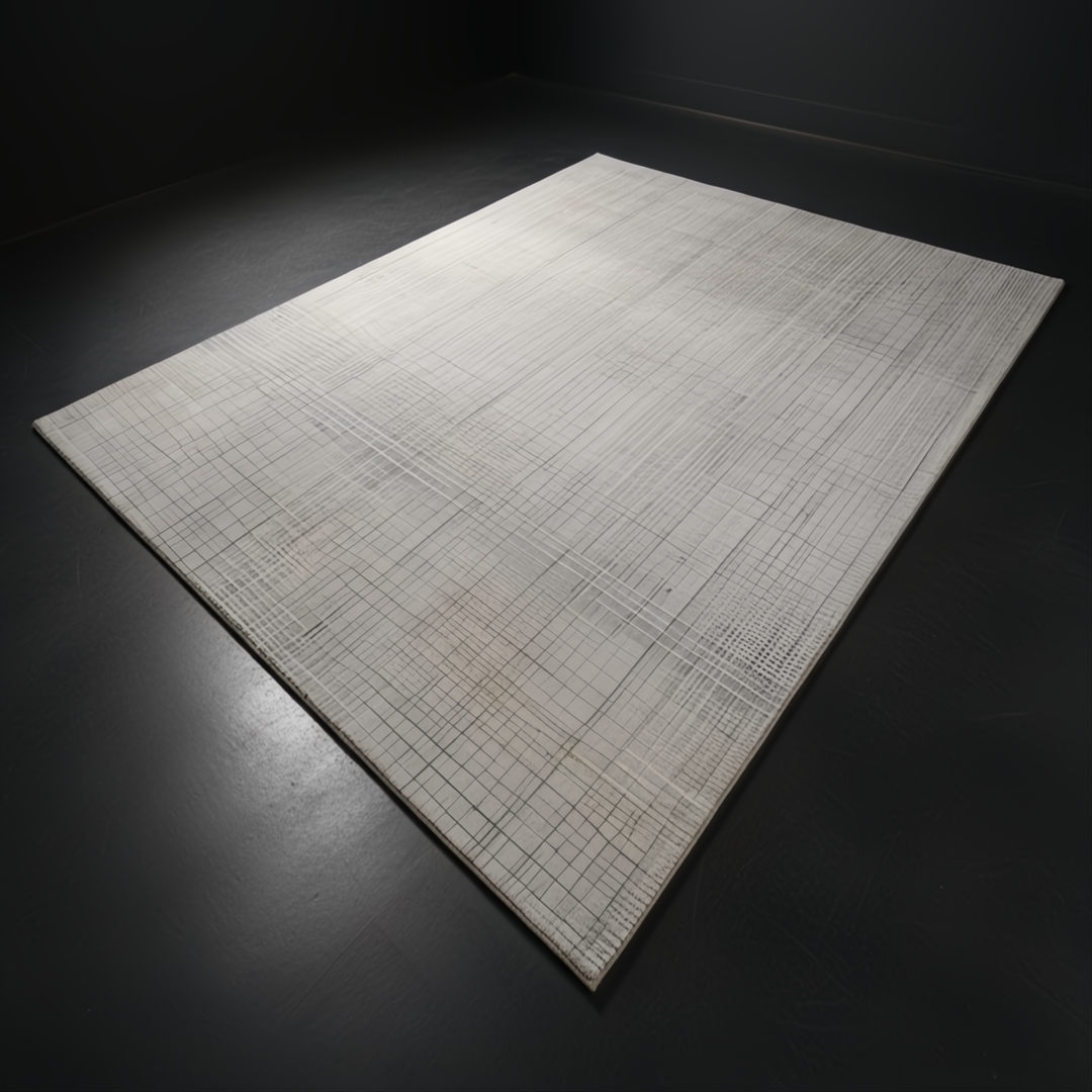 Surya Hope HOP-2301-P area rug, white, light blue, and slate, hand-loomed recycled PET yarn, flatwoven.