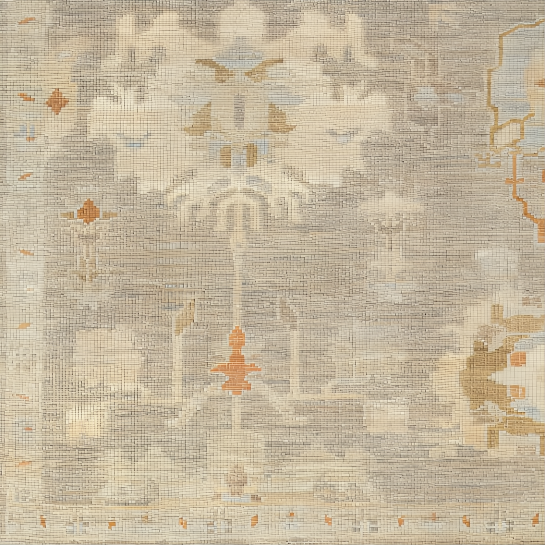 Surya Antalya AAT-2300 area rug with subtle patterns in neutral earth tones, premium wool, low pile.