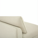 Surya Elenora taupe polyester modular chair with clean lines and cushioned comfort.