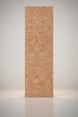 Surya Aiden AEN-1003 runner rug, hand-tufted 100% wool in burnt orange and ivory, medium pile.