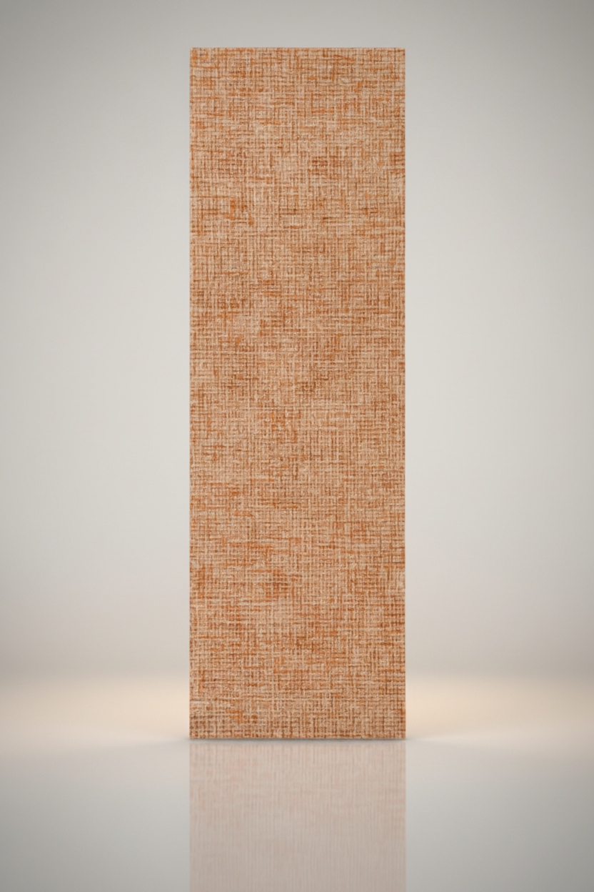 Surya Aiden AEN-1003 runner rug, hand-tufted 100% wool in burnt orange and ivory, medium pile.
