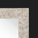 Surya MRR-1011 full-length mirror with a grey, distressed manufactured wood frame and beveled glass.