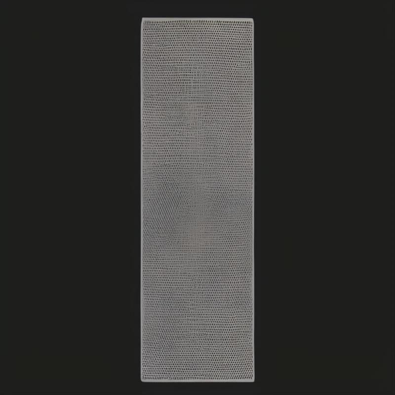 Surya Azalea AZA-2316-P area rug: light gray, hand-woven, recycled PET yarn, modern minimalist design.