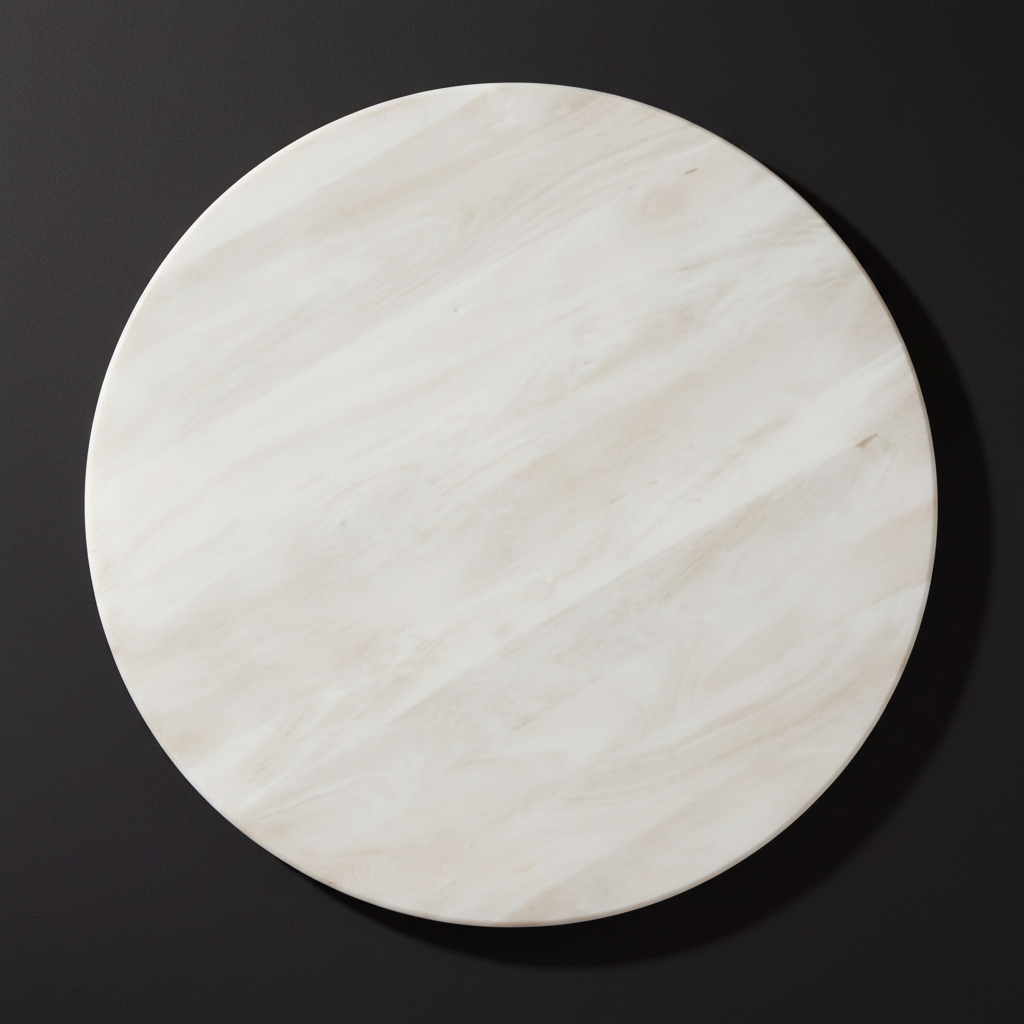 Surya Agnes AGNE-005 round coffee table, white washed mango wood, 36" diameter.