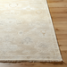 Surya Antalya AAT-2305 hand-knotted 100% wool area rug with subtle traditional pattern in neutral tones.