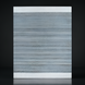 Surya Abby ABB-2302 hand-woven area rug with subtle gray and white horizontal stripes, made from recycled PET yarn.