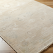 Surya Antalya AAT-2305 hand-knotted 100% wool area rug in a neutral, distressed transitional pattern.