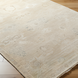 Surya Antalya AAT-2305 hand-knotted 100% wool area rug in a neutral, distressed transitional pattern.