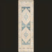Surya Anadolu AAU-2301 hand-knotted wool and viscose runner rug with traditional blue and beige patterns.