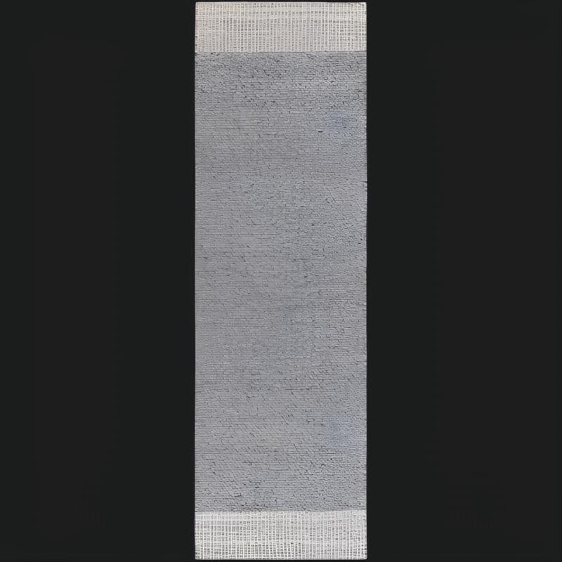 Surya Abby ABB-2300 hand-woven gray recycled PET yarn area rug with subtle pattern.