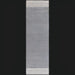 Surya Abby ABB-2300 hand-woven gray recycled PET yarn area rug with subtle pattern.