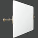 Surya Anastasya AAY-003 modern rectangular wall art with a sleek brass frame.