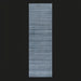 Surya Fresno FNO-2300-P hand-loomed runner rug in subtle multi-gray recycled PET yarn.