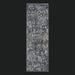 Surya Calgary CGR-2305-P hand-tufted runner rug with Teal, Charcoal, and Light Gray tones, made from recycled PET yarn.