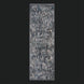 Surya Calgary CGR-2305-P hand-tufted runner rug with Teal, Charcoal, and Light Gray tones, made from recycled PET yarn.