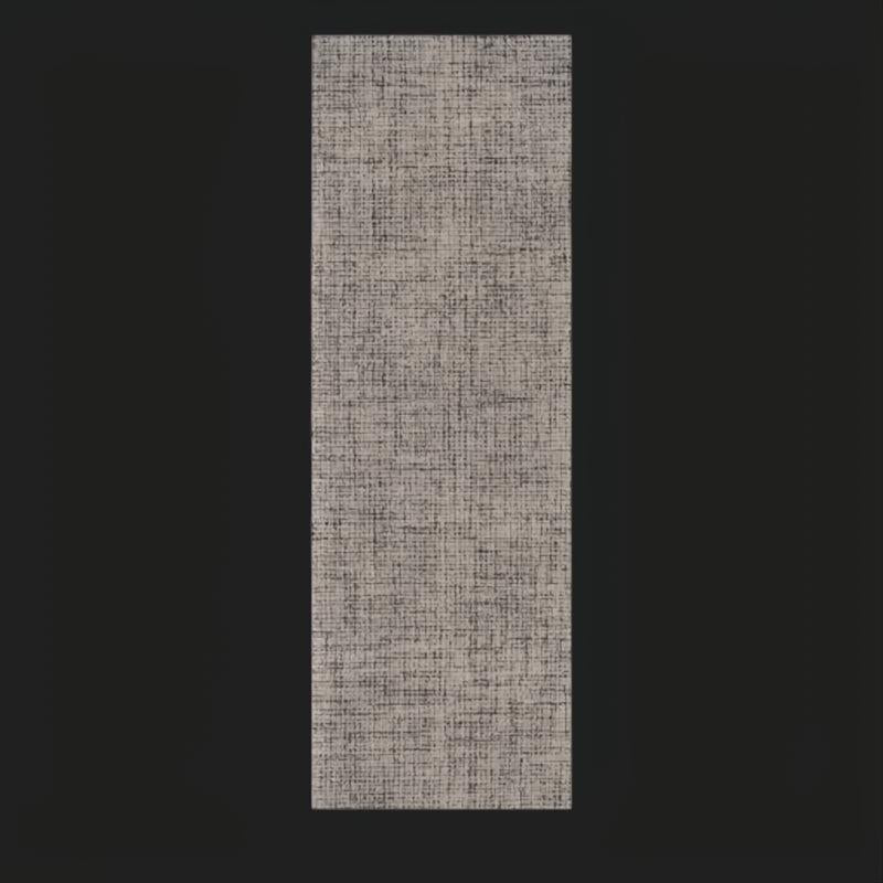 Surya Aiden medium pile wool area rug in Ink Blue and Charcoal, featuring a modern textured design.