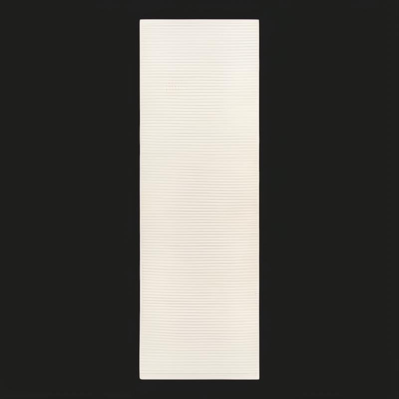 Surya Azalea AZA-2325-P, a hand-woven, rectangular, off-white recycled PET yarn area rug with horizontal texture.