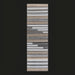Surya Azalea AZA-2334 hand-woven flatweave runner rug with contemporary striped design in recycled PET yarn.