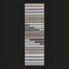 Surya Azalea AZA-2334 hand-woven flatweave runner rug with contemporary striped design in recycled PET yarn.
