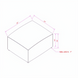 Line drawing of the Surya Alepa ALPA-002 ottoman, showing its 15"H x 31"W x 37"D rectangular shape.