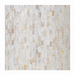 Close-up of Surya Iridescent End Table, showing ivory and gray shell mosaic with natural iridescence.