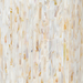 Close-up of the Surya Iridescent End Table, showcasing its tan and ivory shell detailing.