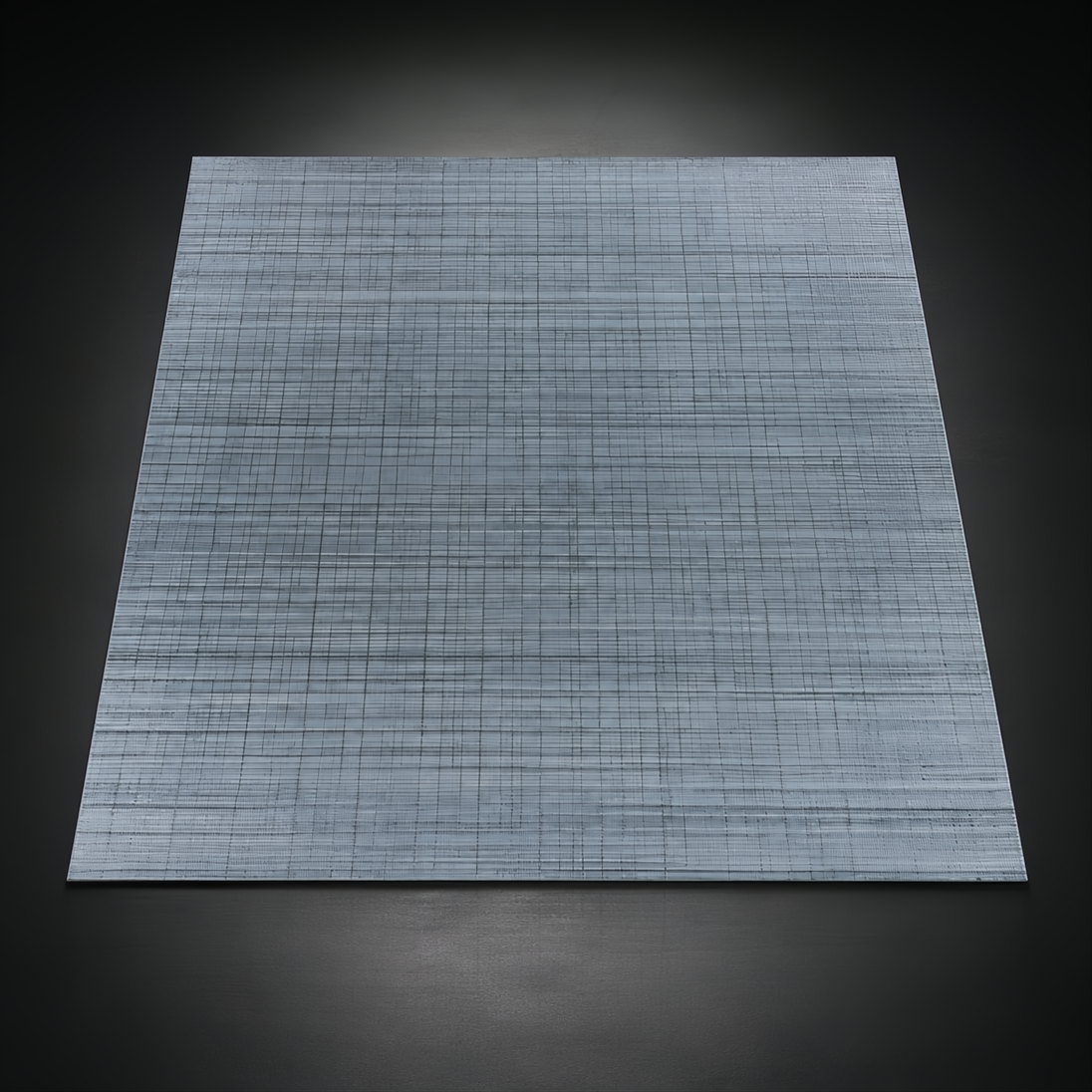 Surya Fresno FNO-2300-P area rug: hand-loomed, low-pile, multi-gray recycled PET yarn.