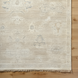 Surya Antalya AAT-2305 hand-knotted 100% wool area rug with subtle traditional pattern in neutral tones.