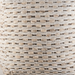 Close-up of a Surya Lanier Pouf, showing its natural woven wool texture with light and dark horizontal stitching.
