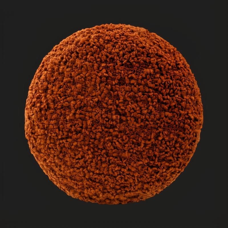 Textured brown polybead filling for Surya Mohave Pouf, MHPF-004.