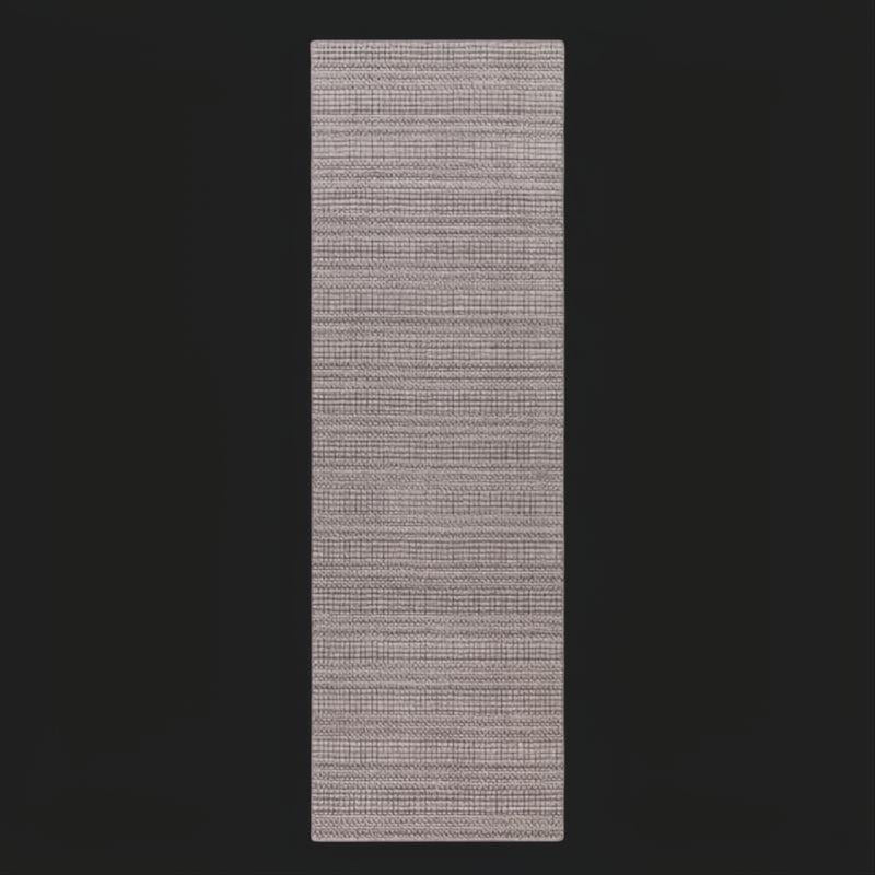 Surya Hickory HCK-2304-P area rug, hand-loomed from recycled PET yarn, featuring a subtle multi-tone pattern.