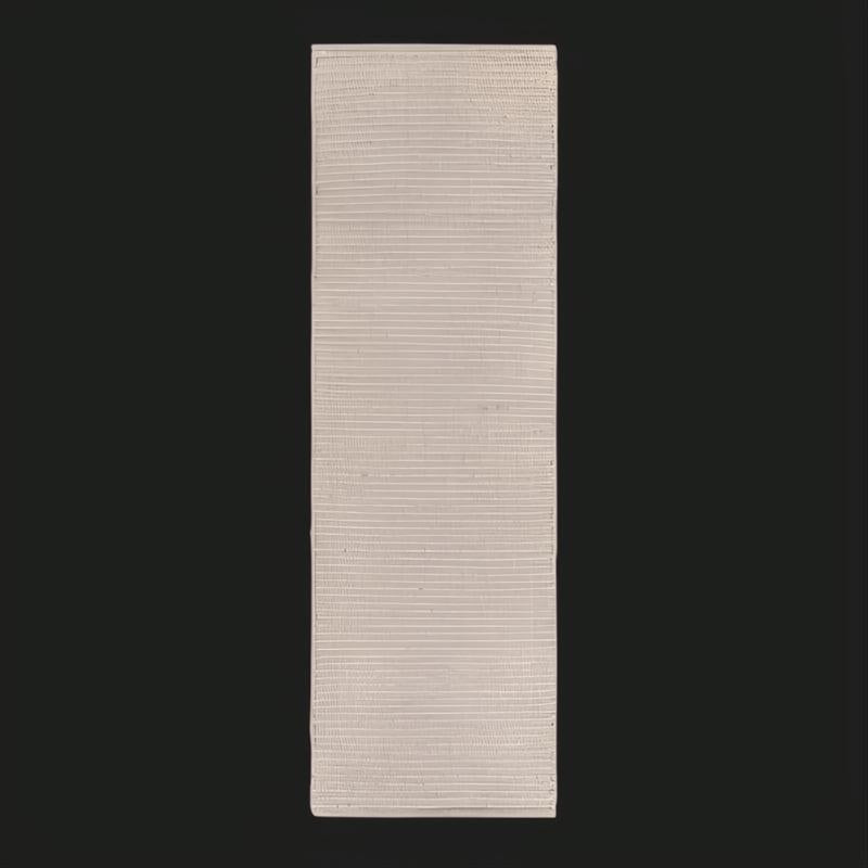 Surya Azalea AZA-2315 hand-woven runner rug in light beige recycled PET yarn with subtle texture.