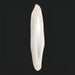 Surya Aerin AERI-001 50" H x 48" W white lacquered concrete accent mirror with a specialty shape.