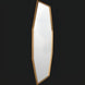 Surya Adams ADA-3001 wall mirror with an antiqued gold iron frame and beveled glass.