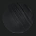 Round black marble end table top with natural veining.